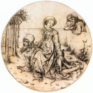 08. Aristóteles y Filis - Maestro del Gabinete de Estampas de Amsterdam (ca. 1485)