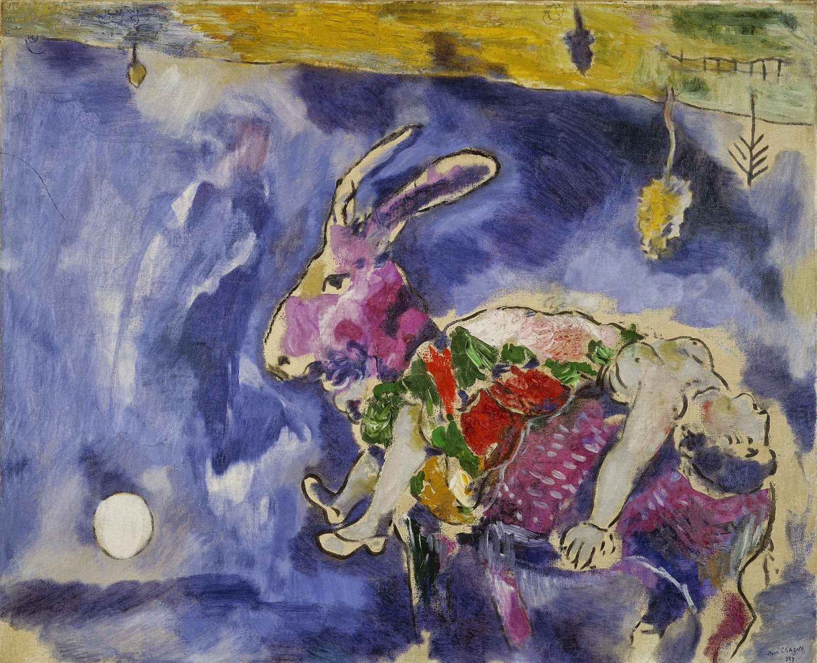 Marc Chagall. O Sonho. 1927.