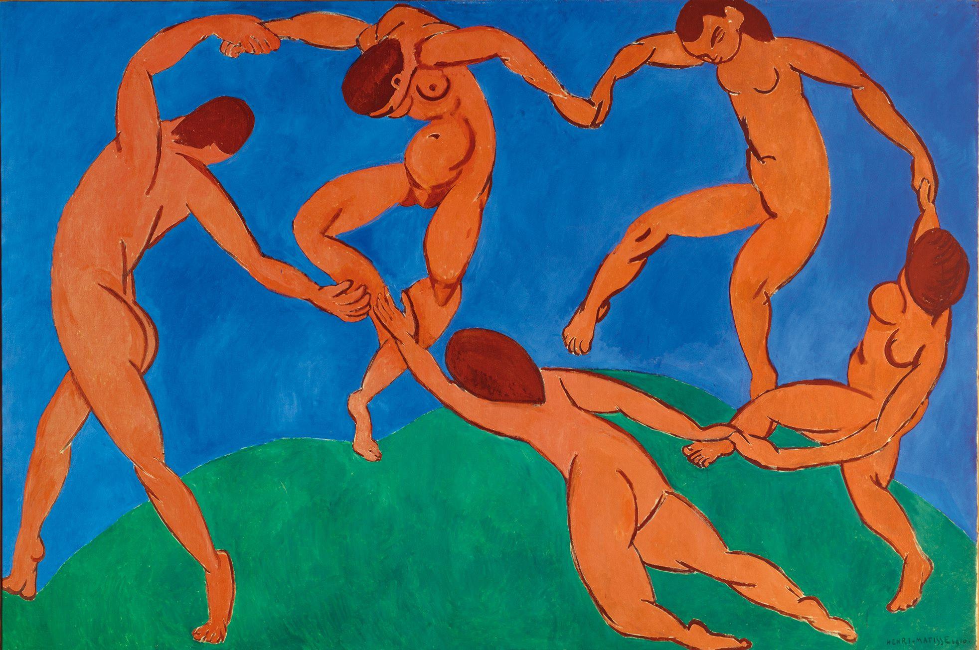 Henri Matisse. A dança. 1910. Museu Hermitage.